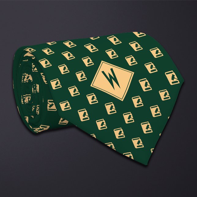 Gravata Green Attorney Law Professor (Criador carregado)