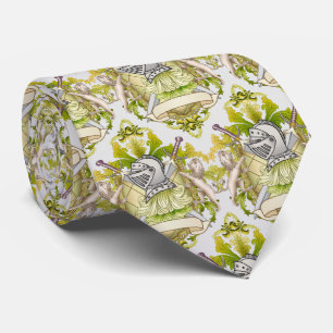 Gravata Green Knight Family Crest