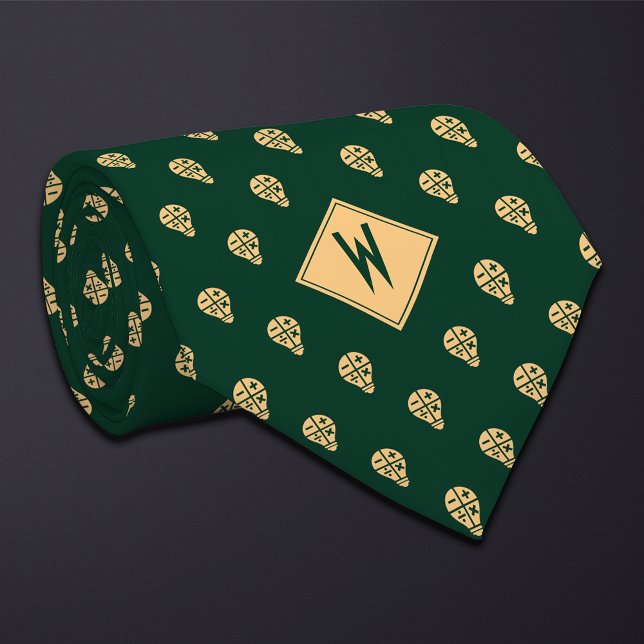 Gravata Green Math Teacher Arithmetic (Criador carregado)