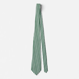 Gravata Green Pinstripe Tie