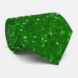 Gravata Green sparkling glitter pattern