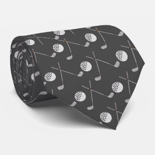 Gravata Grey Golf Lover's Work, Graduation, Birthday