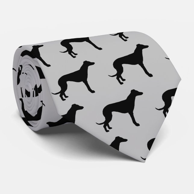 Gravata Greyhounds Dog Silhouette (Rolled)