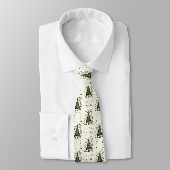 Gravata Grinch Clássico | Árvore de Natal (Amarrado)