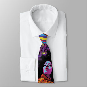 Gravata Groovy Retro Necktie