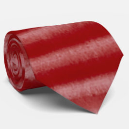 Gravata Grunge Moderno - Stripe Vermelho Branco