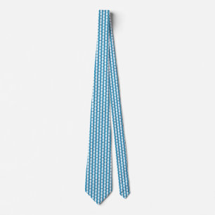 Gravata Guatemala Flag Honeycomb Tie