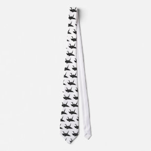 Gravata Guindaste de Origami