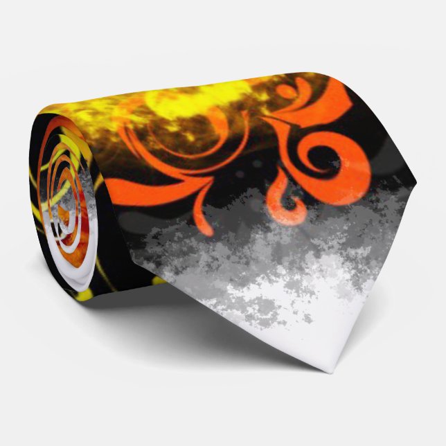 Gravata Guitar Art 1A Tie (Rolled)