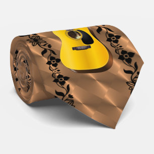 GRAVATA GUITAR-VINHO NO CORASS