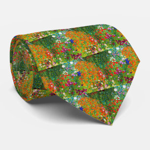 Gravata Gustav Klimt , "Jardim da Casa Farmada"