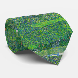 Gravata Gustav Klimt , "Litzlberg no lago Attersee"