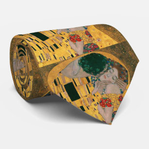 Gravata Gustav Klimt, "O Beijo"