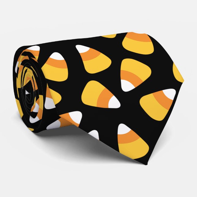 Gravata Halloween Candy Corn (Rolled)