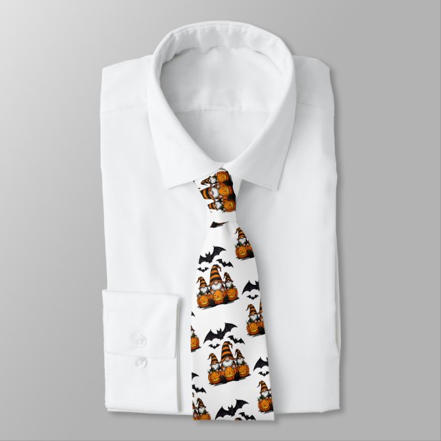 Gravata Halloween Gnome Neck Tie (Amarrado)