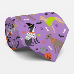 Gravata Halloween Italiano Greyhound