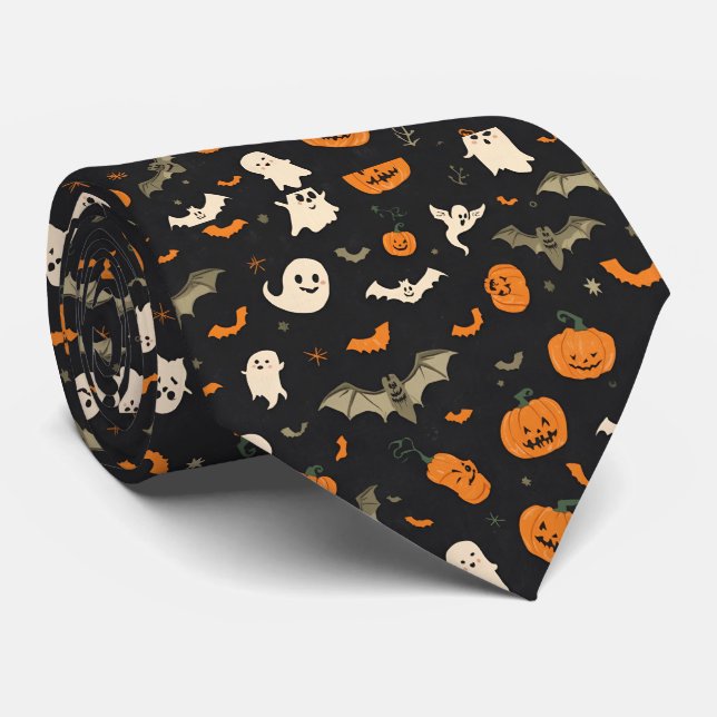 Gravata Halloween Tie (Rolled)