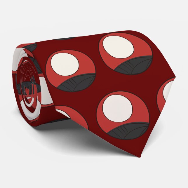 Gravata Hanafuda "Susuki-ni-tsuki" (Rolled)