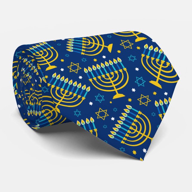 Gravata Hanukkah (Rolled)