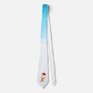 Gravata Happy Snowman Tie