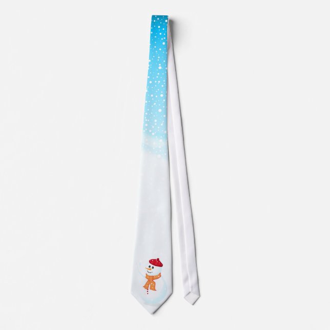 Gravata Happy Snowman Tie (Frente)
