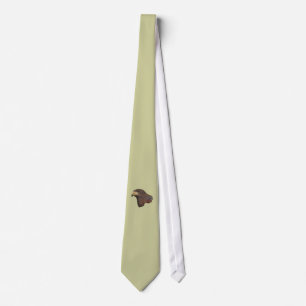 Gravata Harris Hawk Faux Embroiderme