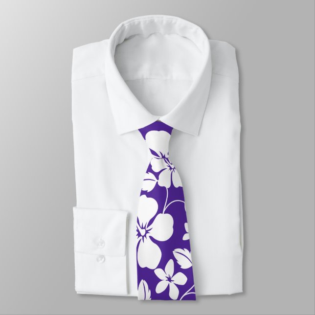 GRAVATA HAWAIIAN HULA (HIBISCUS) ROPLE NECK TIE (Amarrado)