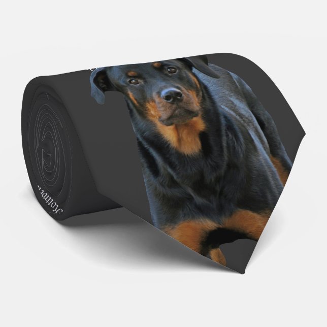 Gravata Heidi Rottweiler Tie (Rolled)