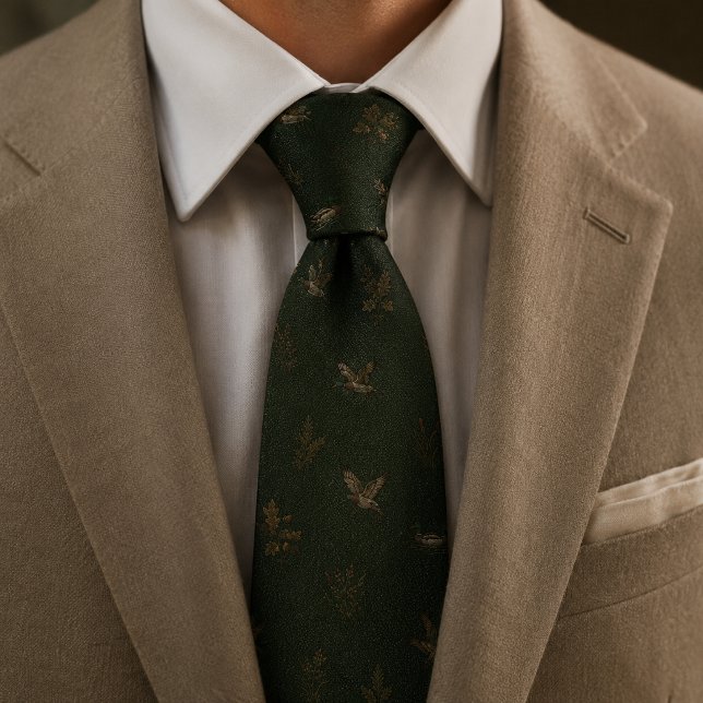 Gravata Heritage Mallard Verde Floresta (Criador carregado)