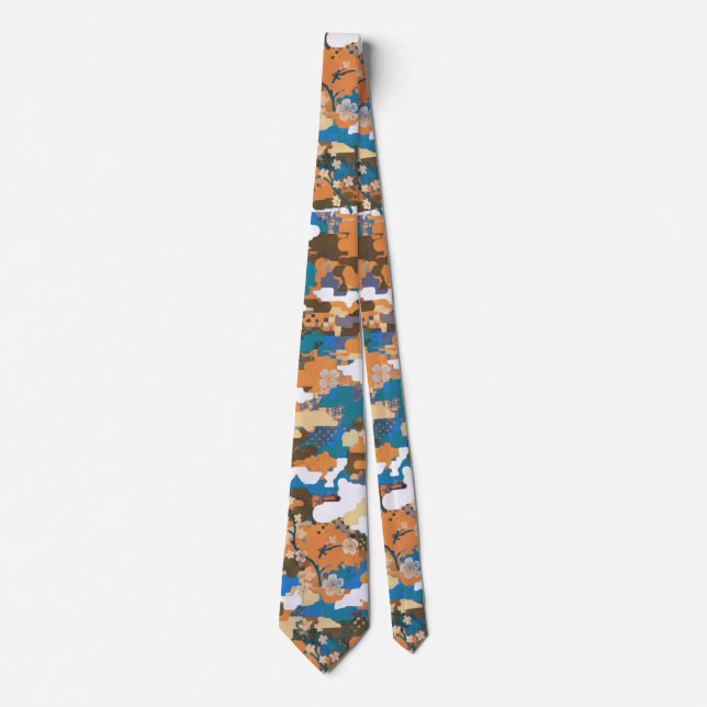 Gravata High-contrast Urban Digital Camouflage Pattern  (Frente)