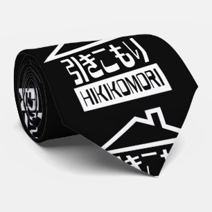 Gravata Hikomori 引 き こ も り Recluxo Japonês