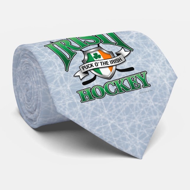 Gravata Hockey da Irlanda (Rolled)