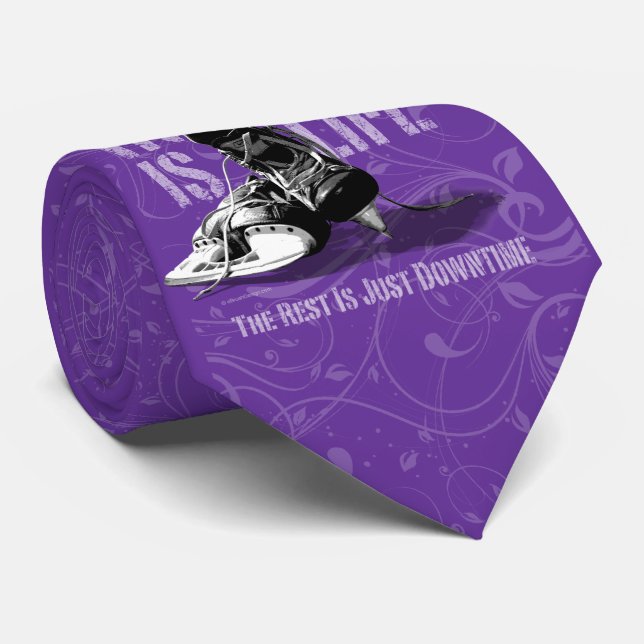 Gravata Hockey É Gravação Da Vida (Rolled)