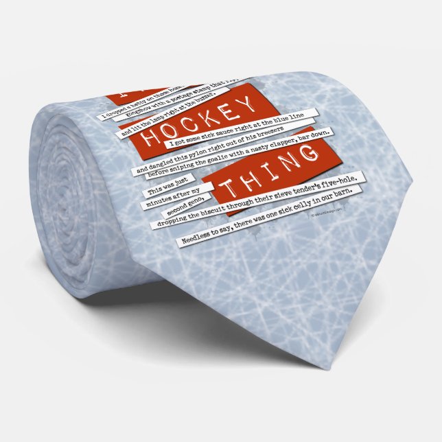 Gravata Hockey Slang (Rolled)