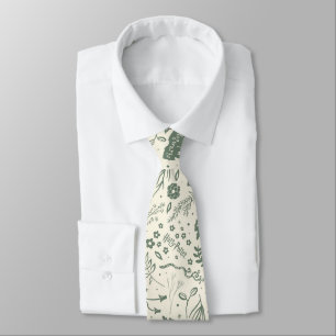 Gravata HOGWARTS™ Herbology Magic Patterno