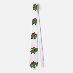 Gravata Holly Sprig