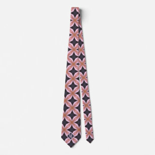 Gravata Homens de Design de Padrão Única, Cor-de-Rosa e Ci