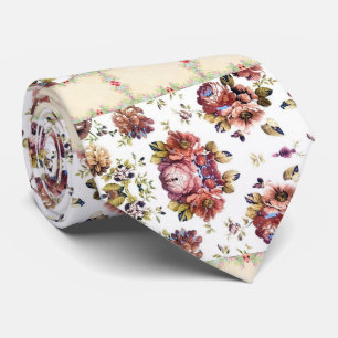 Gravata Homens Floral Designer