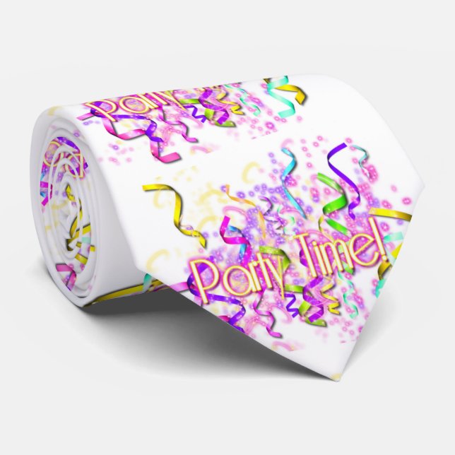 Gravata Hora do Ano Novo/Festa (Rolled)