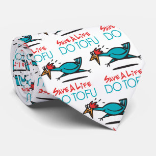 Gravata Horário Humorista de Tofu