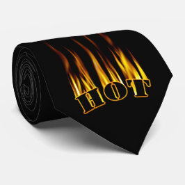 Gravata Hot - Flames Design
