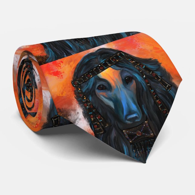 Gravata Hound Afegão         (Rolled)