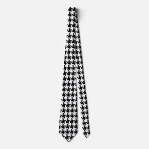 Gravata Houndstooth Pied-de-Poule Teste padrão Modificaç