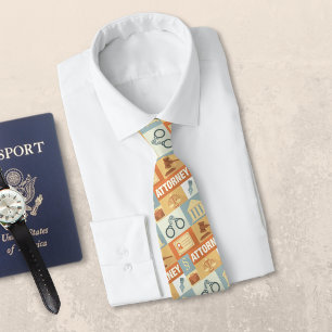 Gravata Ícone Icônico de Advogado Profissional