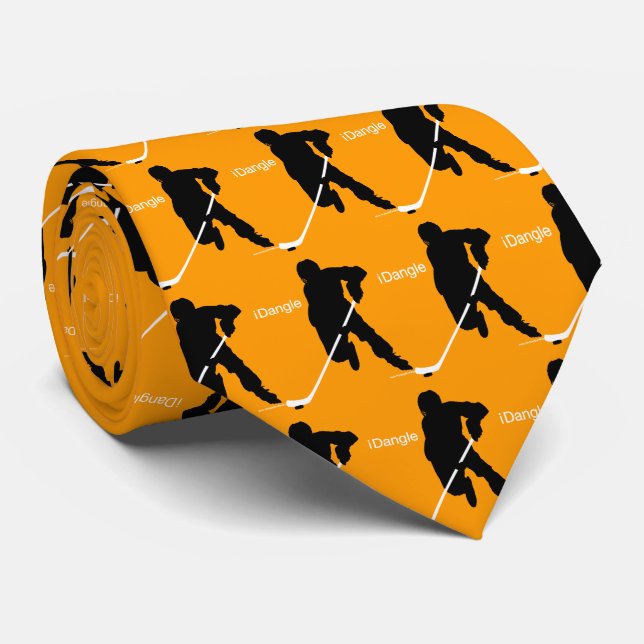 Gravata iDangle (Hockey) (Rolled)