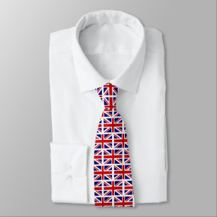 Gravata Ideia britânica do presente do laço do pescoço