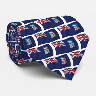 Gravata Ilhas Falkland Flag Tie