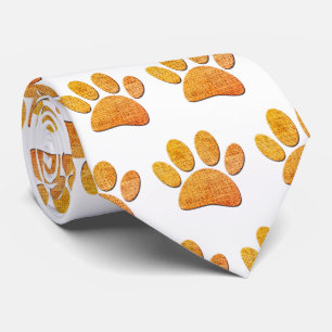 Gravata Impressão de Cachorro Vento