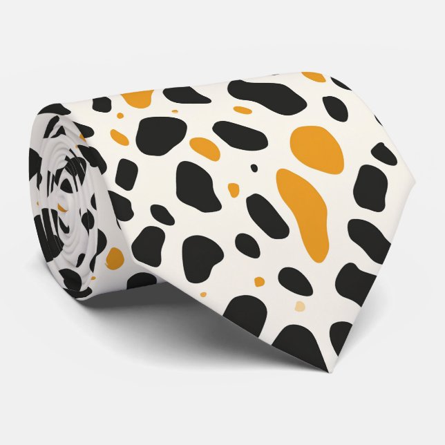 Gravata Impressão em animais modernos (Rolled)