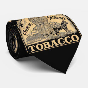 Gravata Impressão Eskimo Tobacco